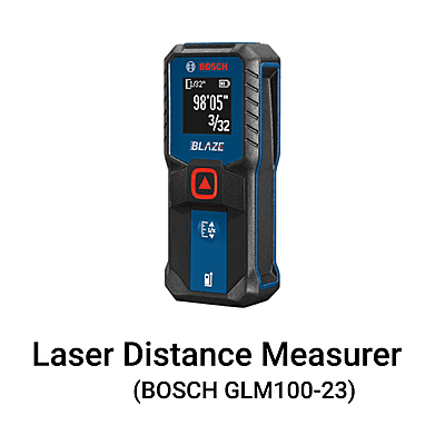 Laser Distance Measurer (BOSCH GLM100-23)